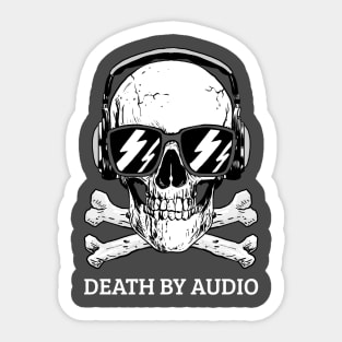 Death by audio Sticker